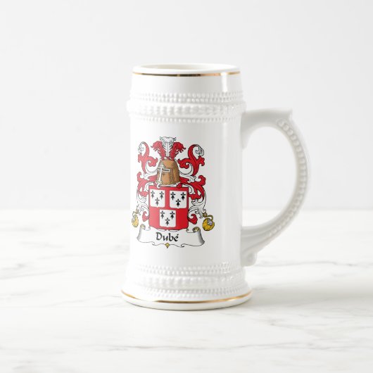 Dube Family Crest Bierpul (Rechts)