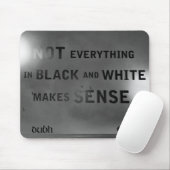 Dubh & Bán Mousepad Muismat (Met muis)