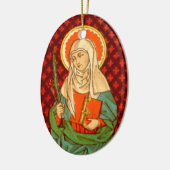 Duble Image St. Apollonia (VVP 001) Keramisch Ornament (Links)