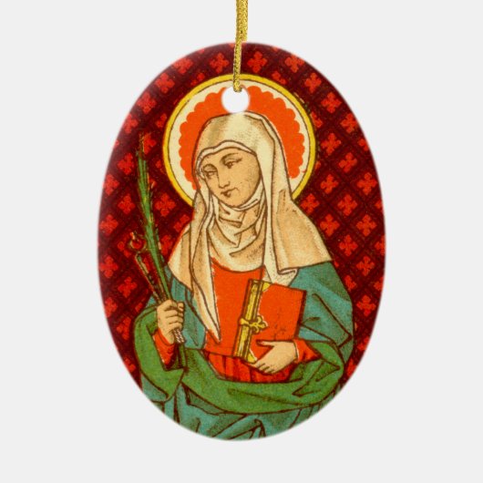 Duble Image St. Apollonia (VVP 001) Keramisch Ornament (Voorkant)