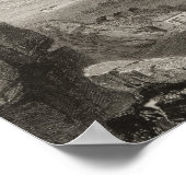 Dublin Bay uit Kingstown Quarries Poster (Hoek)