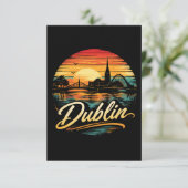 Dublin Bedankkaart (Staand voorkant)