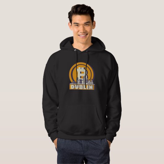Dublin Bitcoin Maximalist Hoodie (Voorkant volledig)