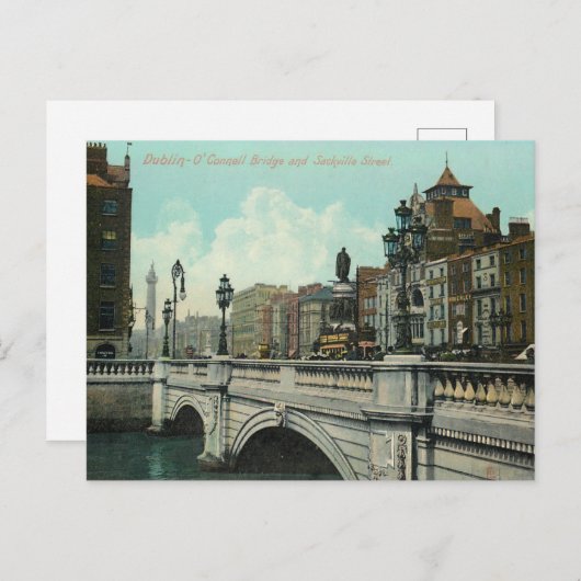  Dublin Bridge Briefkaart (Voorkant / Achterkant)