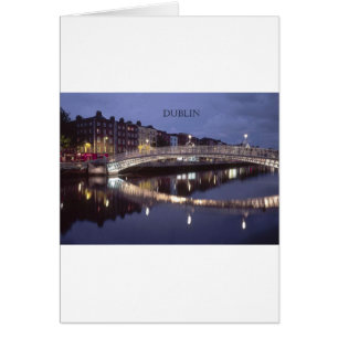 Dublin Bridge night in Ierland (St.K.)