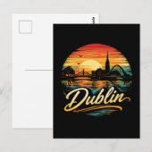 Dublin Briefkaart (Voorkant / Achterkant)