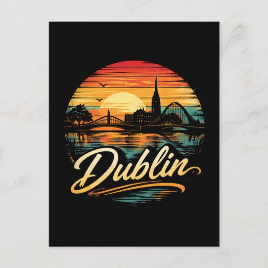 Dublin Briefkaart (Voorkant)
