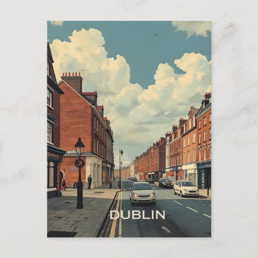 Dublin Briefkaart (Voorkant)