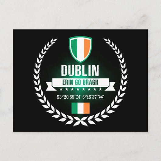 Dublin Briefkaart (Voorkant)