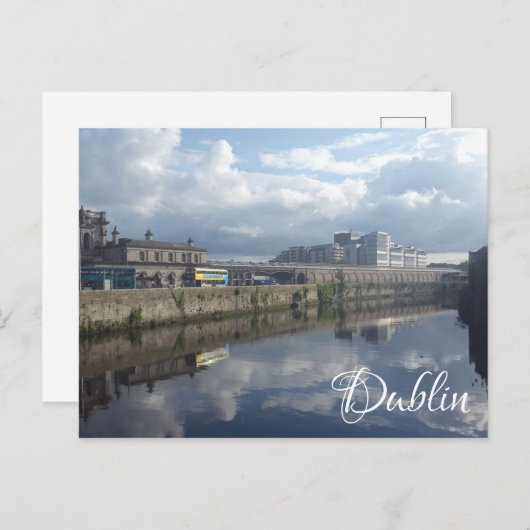 Dublin Briefkaart (Voorkant / Achterkant)