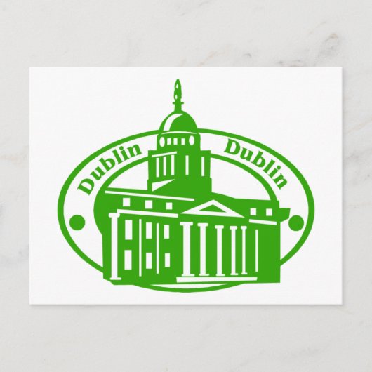 dublin briefkaart (Voorkant)