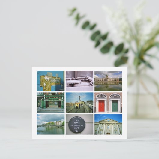 Dublin Briefkaart (Staand voorkant)