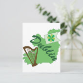 Dublin Briefkaart (Staand voorkant)