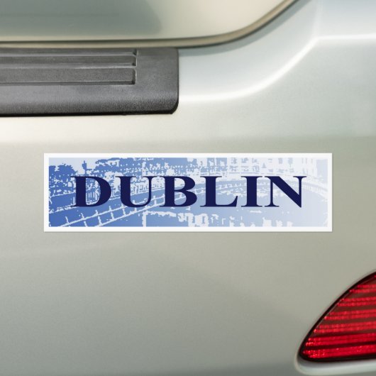 Dublin Bumpersticker (Op auto)