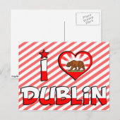 Dublin, CA Briefkaart (Voorkant / Achterkant)