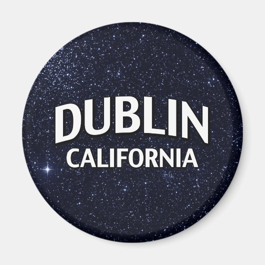 Dublin California Magneet (Voorkant)