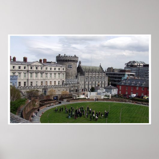 Dublin Castle: Dublin City Ireland Poster (Voorkant)