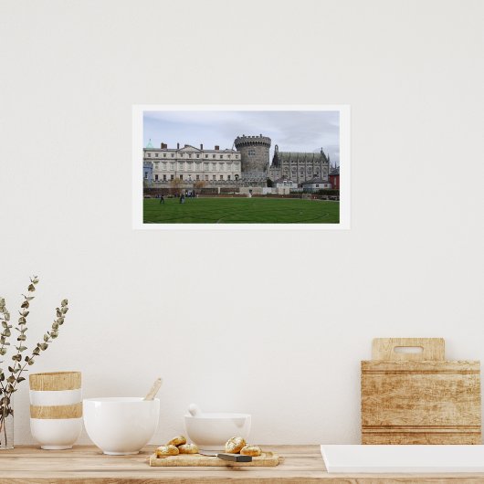 Dublin Castle Ierland Poster (Keuken)