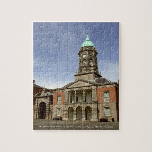 Dublin castle puzzle, Bedford klok toren Legpuzzel (Verticaal)