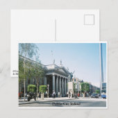 Dublin centrum, GPO & Millennium Spire Briefkaart (Voorkant / Achterkant)