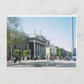Dublin centrum, GPO & Millennium Spire Briefkaart (Voorkant)