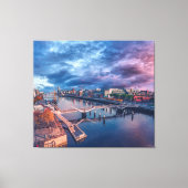 Dublin City Canvas Afdruk (Voorkant)