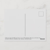 Dublin City Ireland beroemde landmerken Briefkaart (Achterkant)