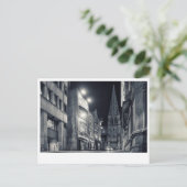 Dublin City Night Briefkaart (Staand voorkant)