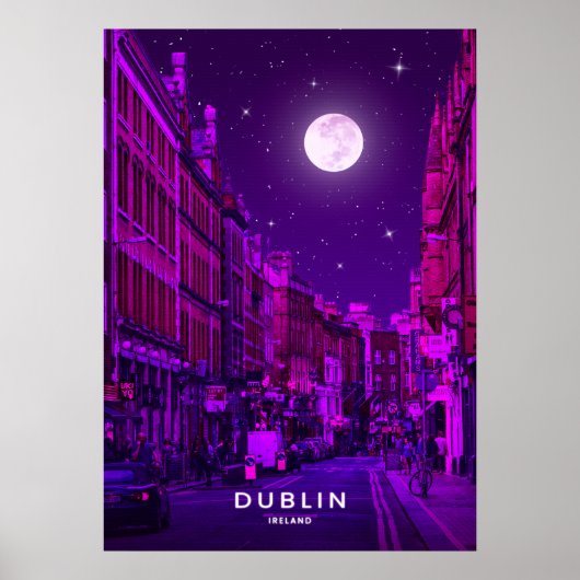 Dublin City Poster (Voorkant)