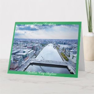 Dublin City Skyline Kaart