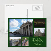 Dublin Collage Briefkaart (Voorkant / Achterkant)