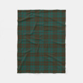 Dublin County Irish Tartan Fleece Deken (Voorkant)