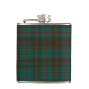Dublin County Irish Tartan Heupfles