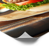 Dublin Delight Burger Poster (Hoek)