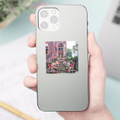 Dublin Door Herfst Sticker (Telefoon)