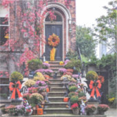 Dublin Door Herfst Sticker (Voorkant)