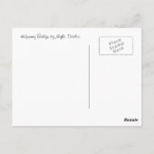 Dublin door Night Briefkaart (Achterkant)