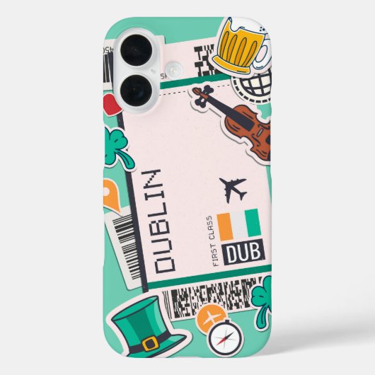 Dublin Dreams - Ierse reizen Case-Mate iPhone Case (Achterkant)