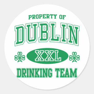 Dublin Drink team Ronde Sticker