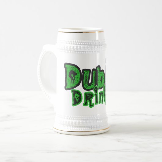Dublin Drinker Beer Stein Bierpul (Voorkant links)