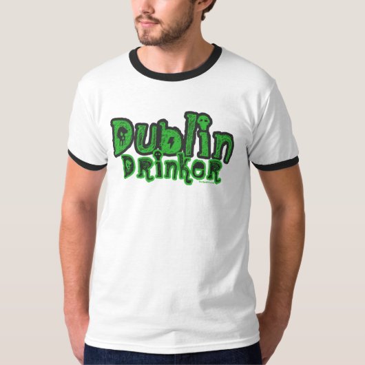 Dublin Drinker T-shirt (Voorkant)