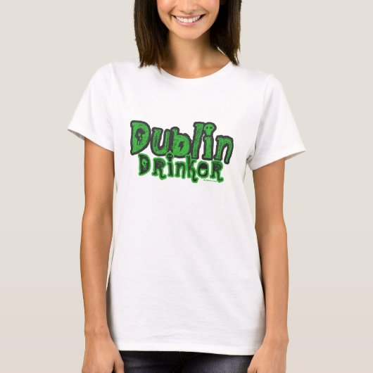 Dublin Drinker Vrouwen T-shirt (Voorkant)