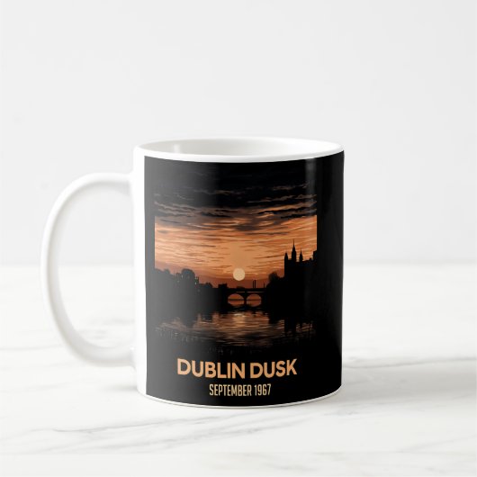 Dublin Dusk: boeiende schemerscènes Koffiemok (Links)