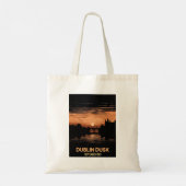 Dublin Dusk: boeiende schemerscènes Tote Bag (Achterkant)