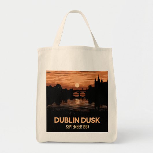 Dublin Dusk: boeiende schemerscènes Tote Bag (Voorkant)