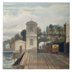 Dublin en Kingstown Railway: Graniet Pavileans en Tegeltje