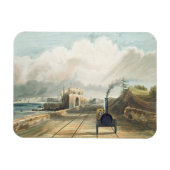 Dublin en Kingstown Railway: Van de Footbridge Magneet (Horizontaal)