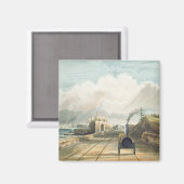 Dublin en Kingstown Railway: Van de Footbridge Magneet (Voorkant / Achterkant)