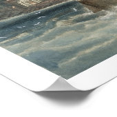 Dublin en Kingstown Spoorweg: Granite Pavilion en Poster (Hoek)