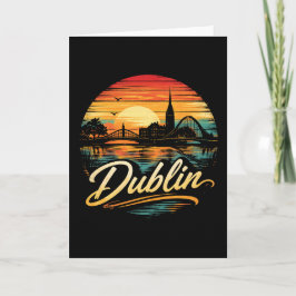 Dublin Feestdagen Kaart